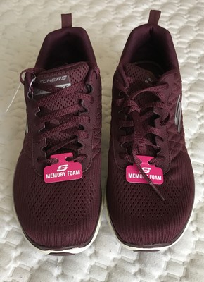 wine color sneakers