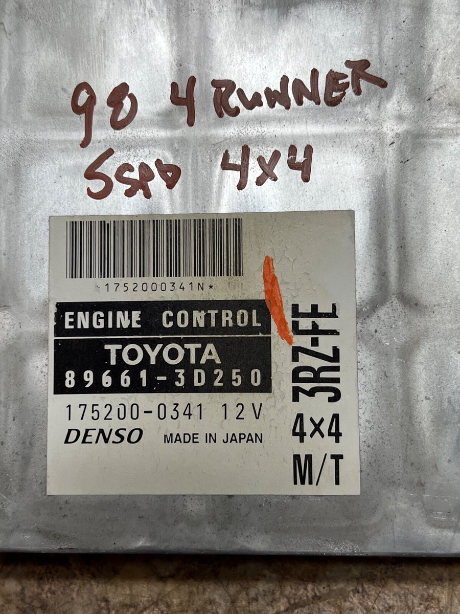 🚘 1997-1998 Toyota 4Runner 2.7L ECU Engine Computer ECM 89661
