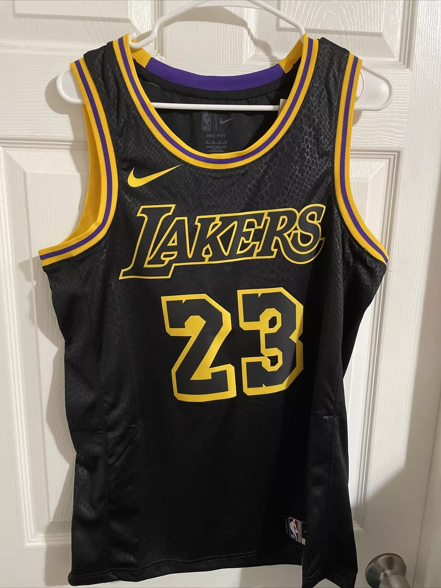 Nike Men Nba Swingman Jersey - Lebron James Lakers (black / james lebron)