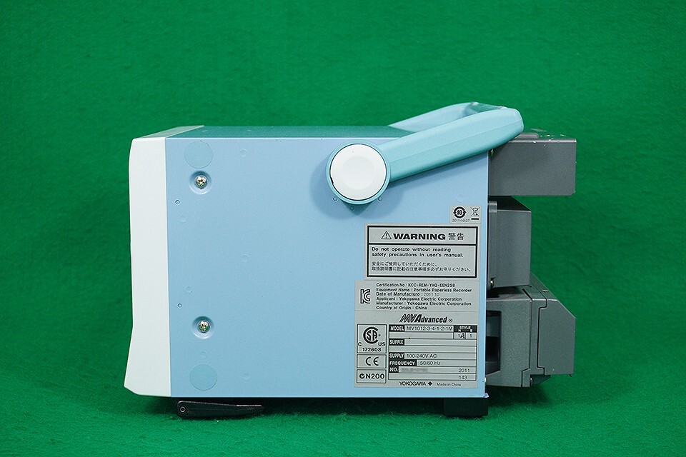 Portable Paperless Recorder MV1000(MV1012) YOKOGAWA Yokogawa Portable Paperless Recorder MV1000(MV1012) YOKOGAWA Yokogawa