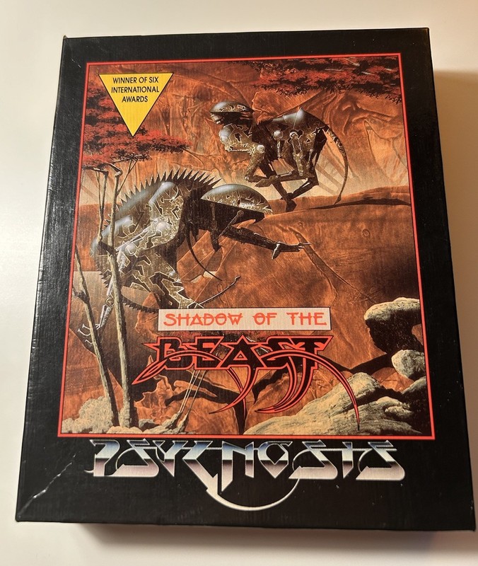 Shadow of The Beast - Atari St Complete In Box with Manual