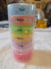 organisateur de pilules hebdomadaire 2 fois par jour