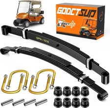 Golf Cart Heavy Duty Rear 4-Leaf Spring Kit, Fits EZGO TXT 1994-Up Electric