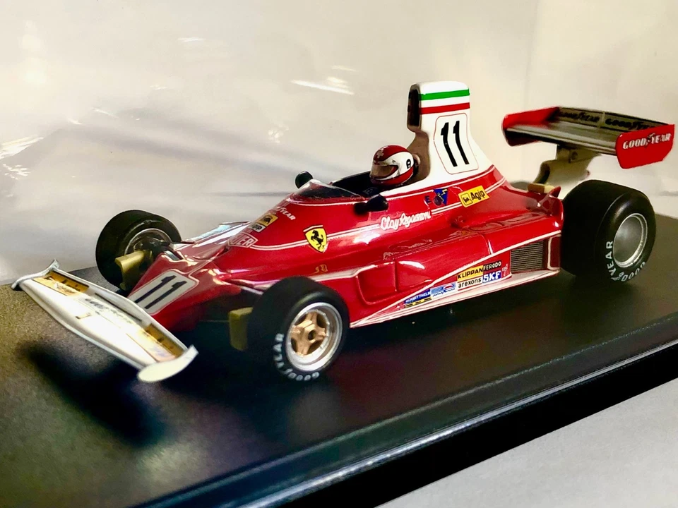 F1 1/43 Looksmart LSRC060 Ferrari 312T N°11 C.Regazzoni Winner Italian GP 1975 - Immagine 3 di 4