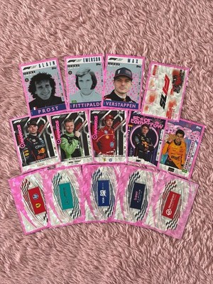 F1 Topps Turbo Attax 2025 - Parallel Pink Cards - zur Auswahl