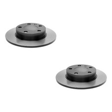 SET-RAY96779-2 Raybestos Brake Discs 2-Wheel Set Rear FWD for VW Golf Audi TT