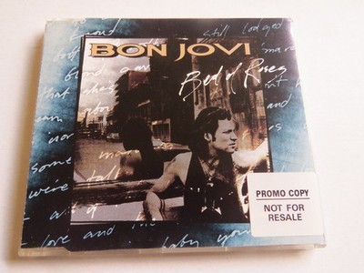 BON JOVI - Bed Of Roses - CD Single - 1992 -  UK Promo - JOVDJ 9