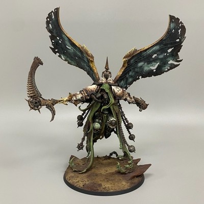 1 PAINTED MORTARION PRIMARCH OF THE DEATH GUARD WARHAMMER 40K 40,000 NURGLE