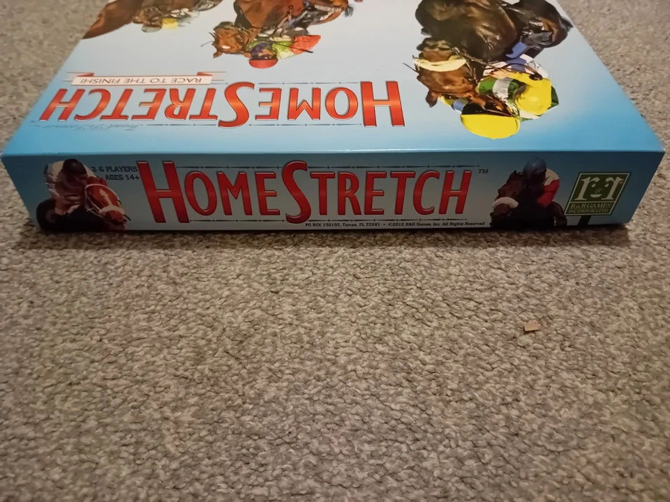 Home Stretch Horse Racing Board Game Race To The Finish New Never Played - Image 4 of 4