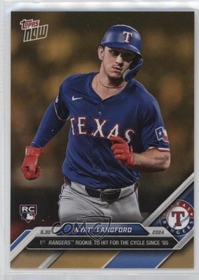 2024 Topps Now Road to Opening Day Bonus Cards /567 Wyatt Langford #ODB14 3c2