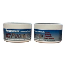 Wave Builder Super Wax Pomade Extra Holding Power 2 Packs 3.5 oz Each