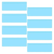 8pcs Guided Reading Highlight Strips Colored Overlays Bookmark Reading Tracking