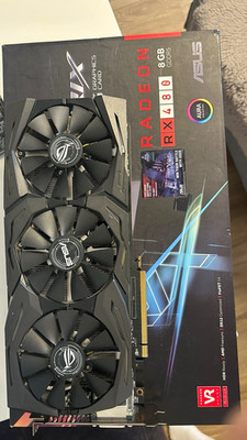 ASUS ROG Strix AMD Radeon RX 480 8GB GDDR5 PCIe 3.0 x16 RGB LED