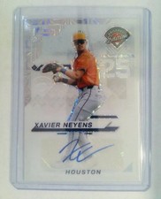 Xavier Neyens 2025 Panini Prospect Edition Mojo Auto Houston Astros Rookie 10/25