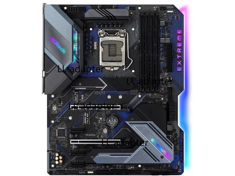 ASRock Z490 Extreme4 LGA 1200 Intel Z490 SATA 6Gb/s ATX Intel Motherboard