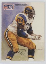 1991 Pro Set All-NFC Team Jackie Slater #382 HOF 1h31