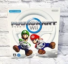 Mario Kart Wii (Nintendo Wii) Big Box Bundle W/Game & Wheel Complete CIB Tested