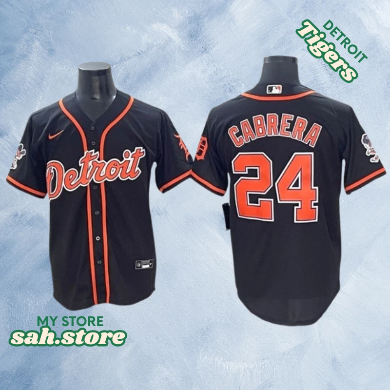 Detroit Tigers Black Fan Jerseys | eBay