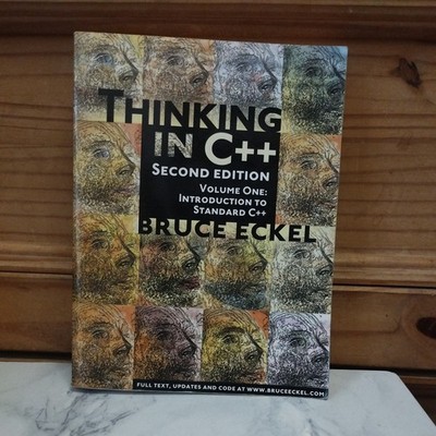 Thinking in C++ - 2nd Edition Vol. 1 - Introduction to Standard - Book & CD ROM 