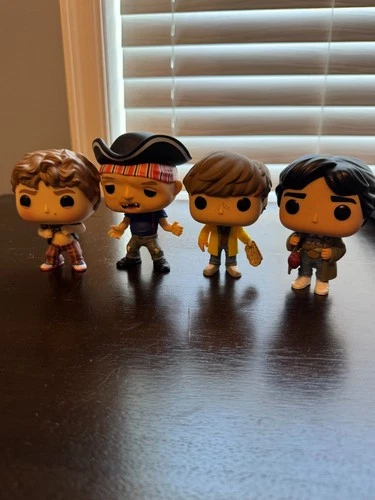 Funko Pop! The Goonies Lot – Sloth #1065, Chunk #1066, Mikey #1067, Data #1068