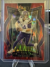 2025select concourse Sam Darnold /249 Red