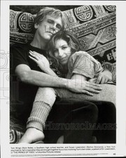 1991 Press Photo Nick Nolte and Barbra Streisand star in "The Prince of Tides."