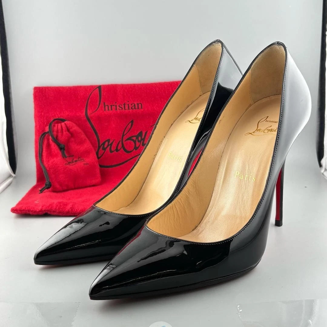 Christian Louboutin ブラック ハイヒール39サイズ Christian Louboutin 39 Black for sale | eBay