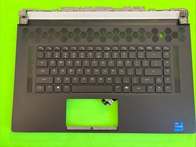 DELL ALIENWARE M17 R1 R2 R4 PALMREST US Cherry Kbd Aw6,11