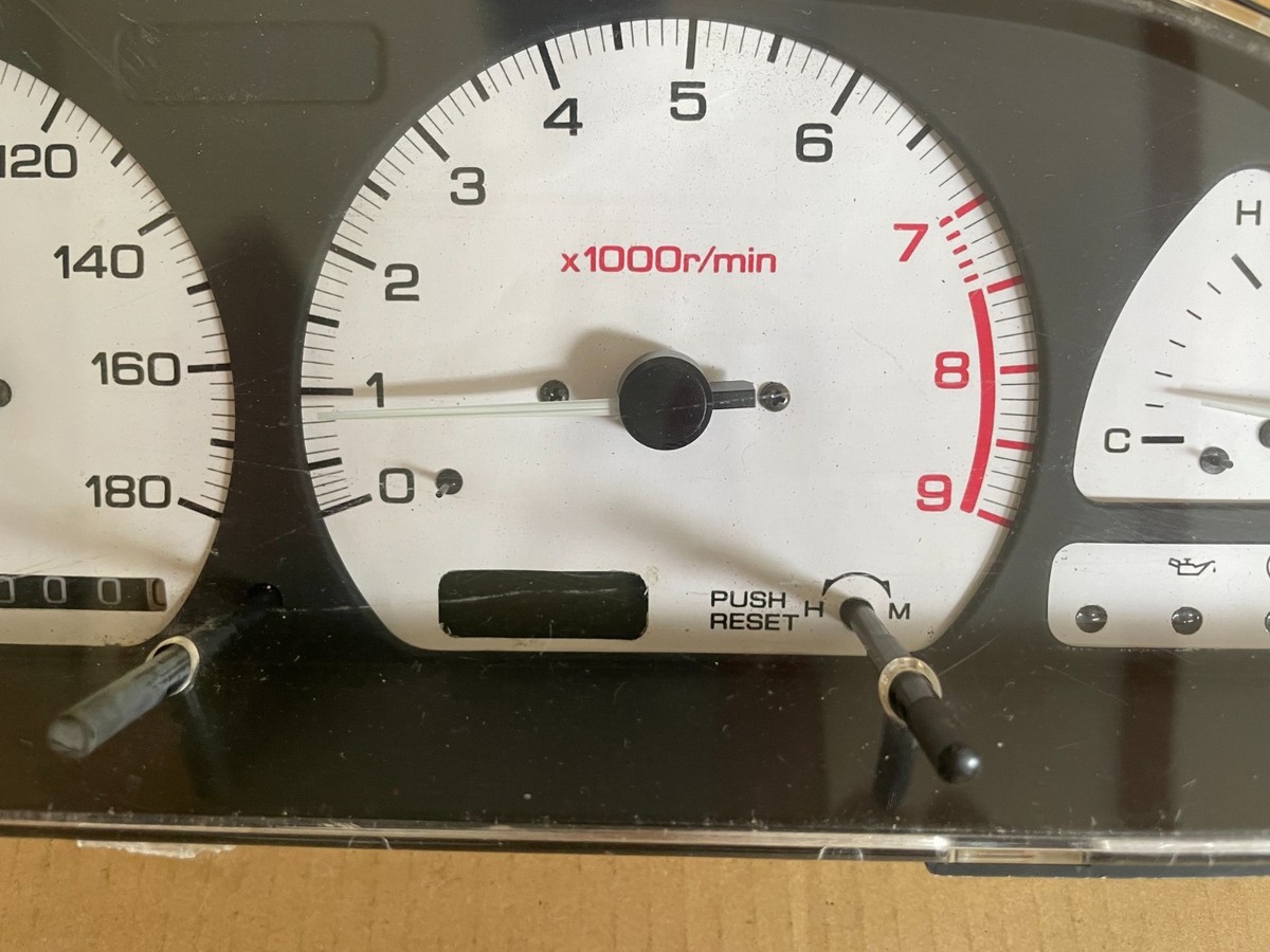 NISSAN Silvia SR20DET S13 180sx 200sx 240sx Speedometer (White No