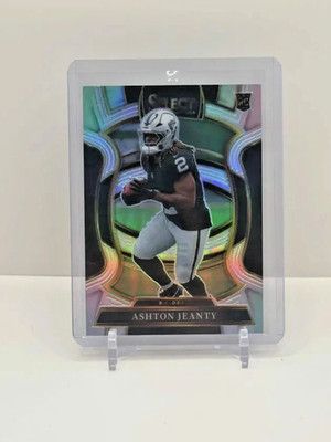 2025 Panini Select Silver Prizm #4 Ashton Jeanty RC Raiders