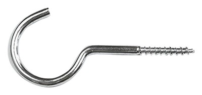 Hermann Lohmann Art. 11 Schraubhaken gebogen verzinkt 11 / 20 x 2 mm - 100 Stück