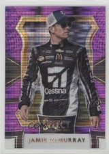 2017 Panini Select Grandstand Purple Pulsar Prizm Jamie McMurray #57 0s5