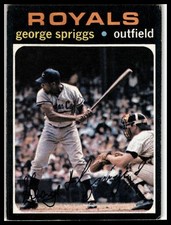 1971 Topps #411 George Spriggs
