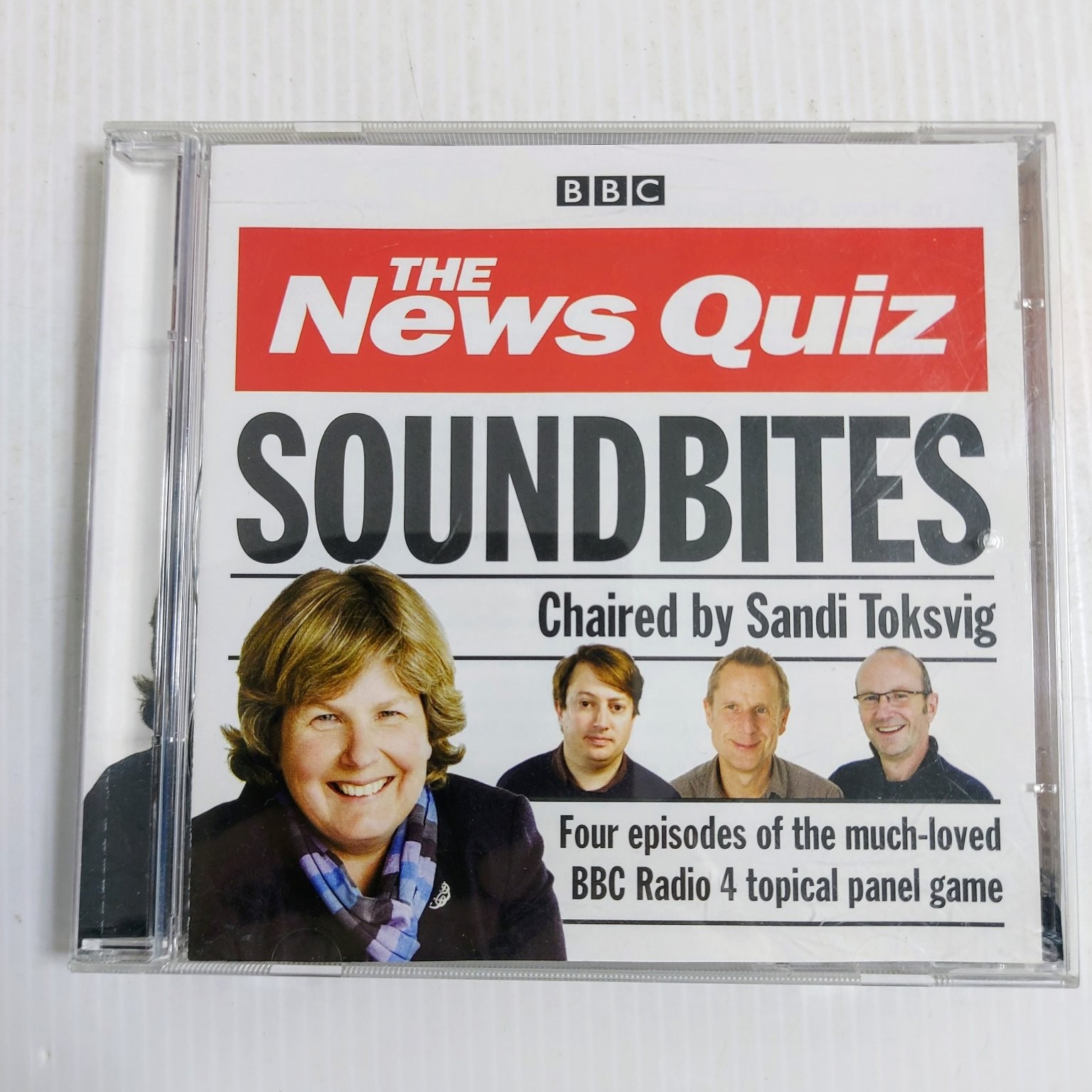 BBC The News Quiz SOUNDBITES Sandi Toksvig 2 x CD Radio Comedy