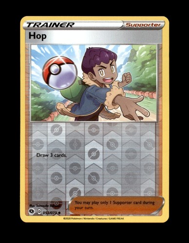 Hop 53/73 Champion's Path Holo NM Pokemon