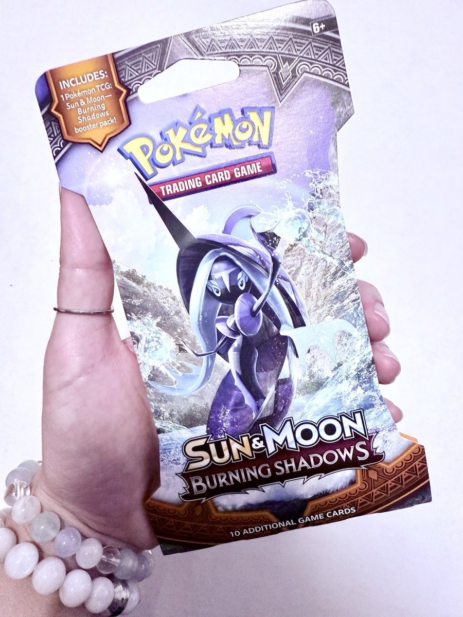 Pokemon Sun & Moon Burning Shadows Sleeved Booster Pack Pokemon Sun & Moon Burning Shadows Sleeved Booster Pack