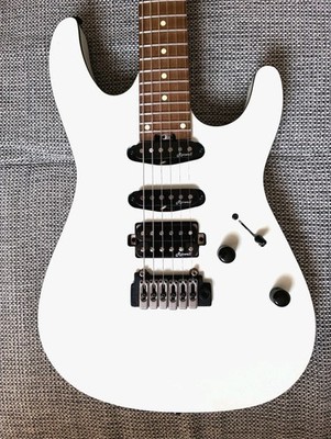 Harley Benton Fusion-III HSS Roasted White E-Gitarre, neuwertig 