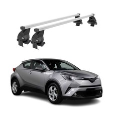 Menabo Dachträger Grundträger für Toyota C-HR mk2 2024-2026 Stahl Grau 2tlg