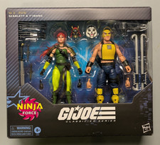 G.I. Joe Classified 212 Ninja Force 2 Pack Scarlett T'Jbang Target Exclusive MIB