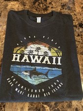 Hawaiian T Shirt Brand New Large Cotton Hawaii Theme Free Shipping From Hi