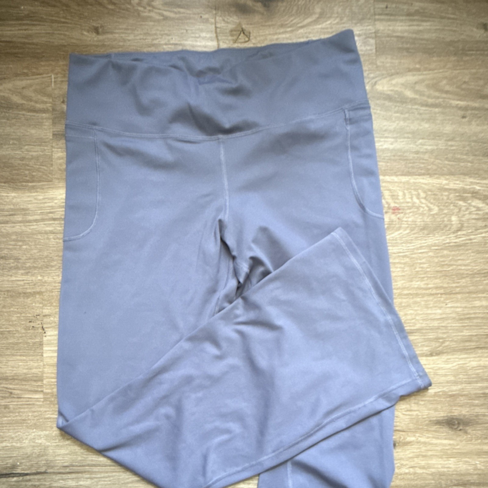 Under Armour Women's Gray XL Leggings Stretch Pockets Athleisure Activewear