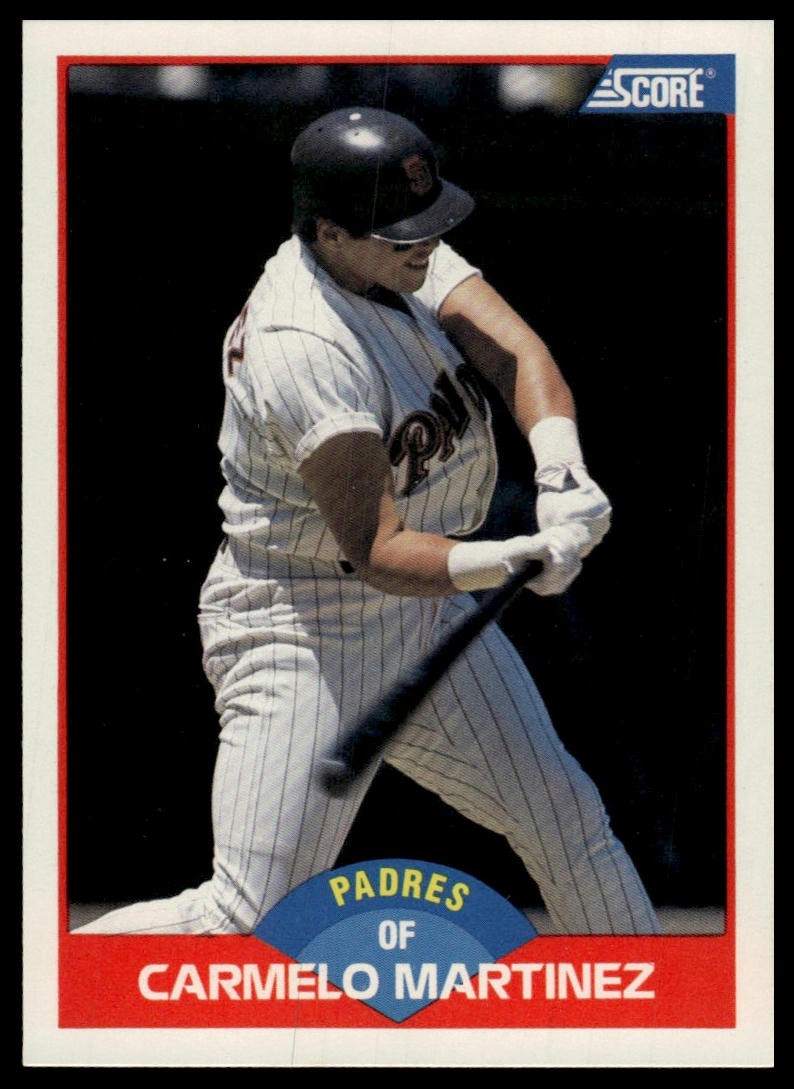 1989 Score #517 Carmelo Martinez