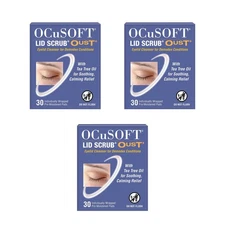 3x Oust Demodex Cleanser Pads 90 Pack