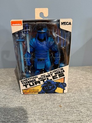 NECA TMNT- Foot Enforcer - Blue Variant   Comic Style   Sealed New 