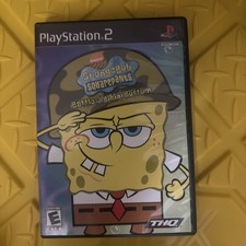 SpongeBob SquarePants: Battle for Bikini Bottom PS2 BLACK LABEL Clean disc works