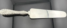 VTG The Stieff Co Rose Sterling Silver Handle Cake Knife Server Stainless Blade