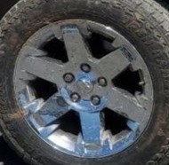 2009-2012 Ram 1500 Oe Wheel 20x9 Chrome Clad 6 Spoke Opt Wpg Dodge 2009-2012 Ram 1500 Oe Wheel 20x9 Chrome Clad 6 Spoke Opt Wpg Dodge