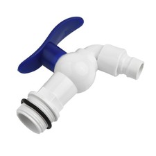 3/4 Bspm Auslasshahn Wasserkolben Einlass Einloch Ersatz Gewinde Kunststoff
