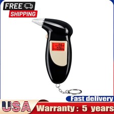 Digital LCD Breathalyzer Portable Breath Analyzer Alcohol Tester Analyzer