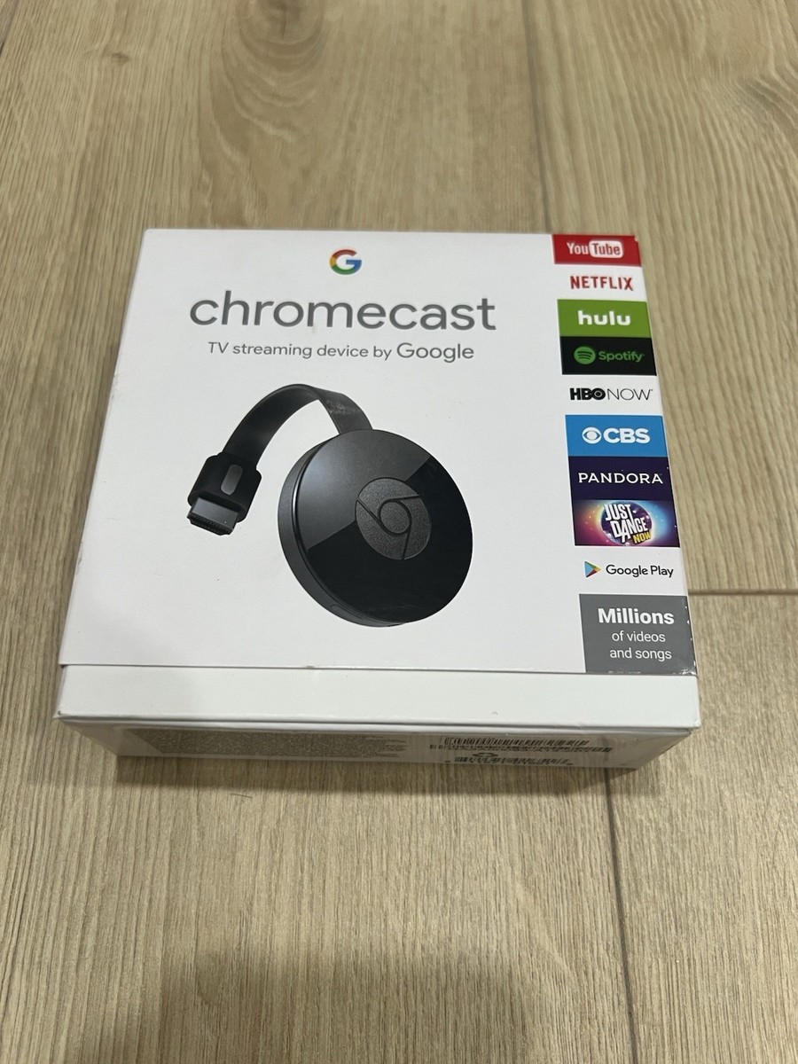 Google Chromecast (2nd Generation) HD Media Streamer - Black